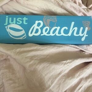 Just beachy decor